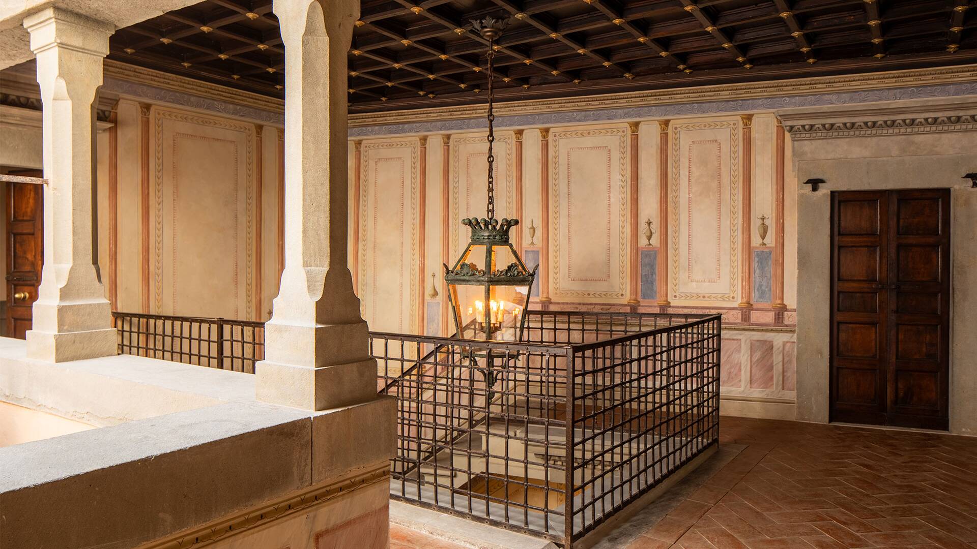 Loggia, staircase